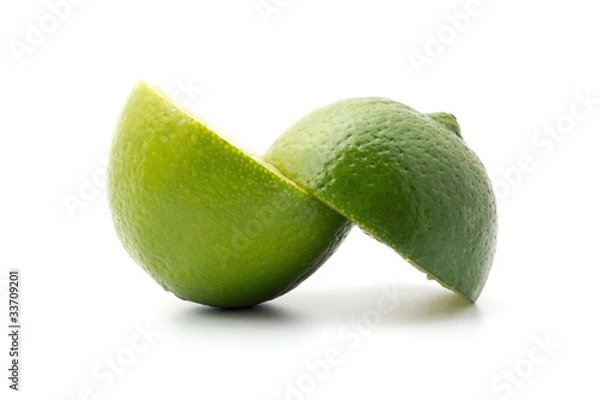 Obraz lime halves lying one above the other