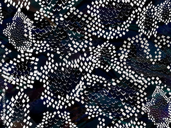Obraz Snake Seamless Pattern.
