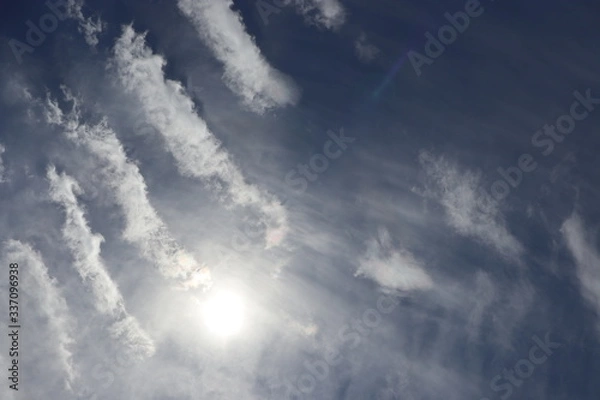 Obraz blue sky with clouds