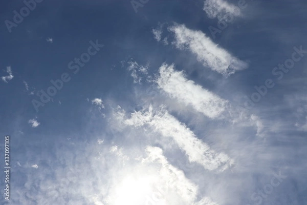 Obraz blue sky with clouds