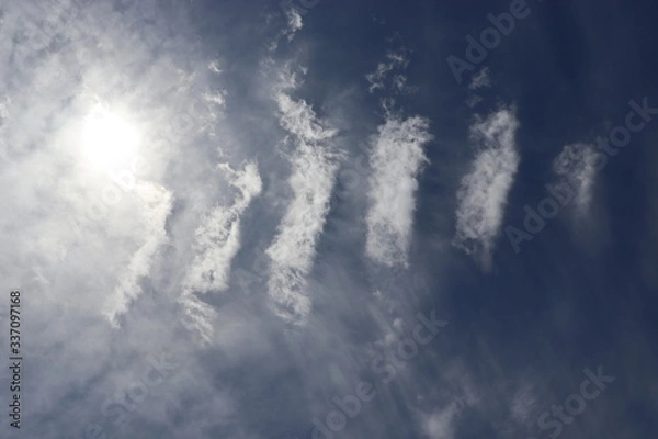 Obraz clouds and sun