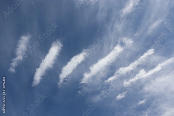 Obraz blue sky with clouds