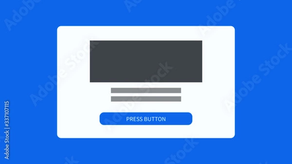 Obraz Simply beautiful banner template.