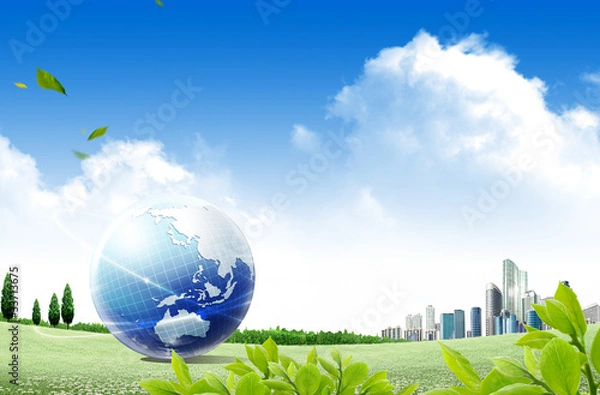 Obraz ecology concept. blue planet