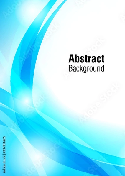 Obraz 背景デザイン/青