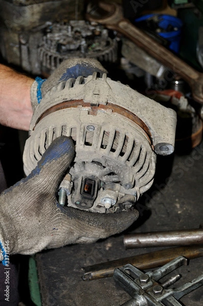 Obraz automobile alternator