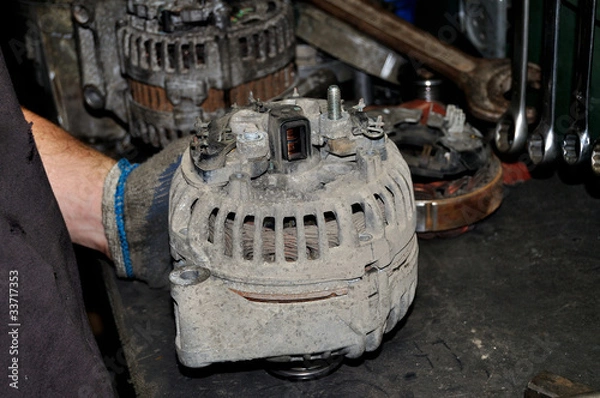 Obraz automobile alternator