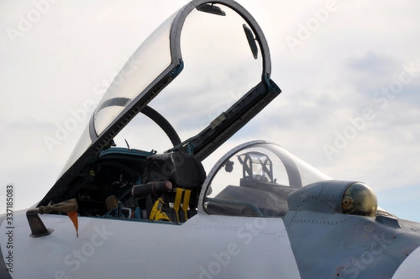 Obraz The cocpit of the figher