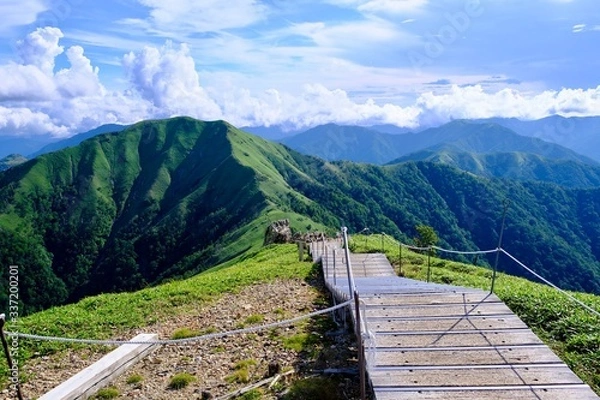 Obraz 剣山　山頂