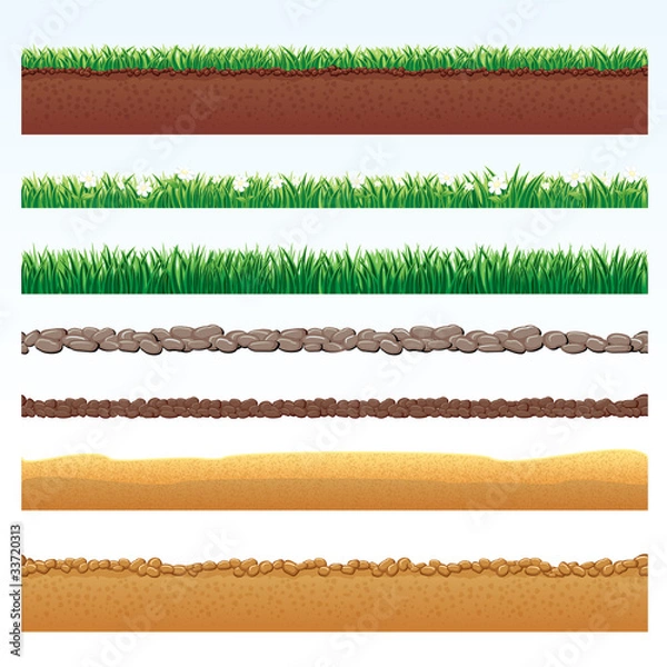 Obraz Bezproblemowe tereny