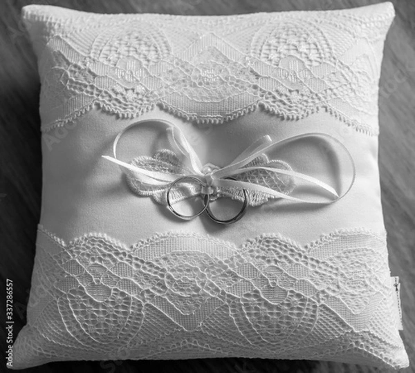 Fototapeta Coussin de mariage