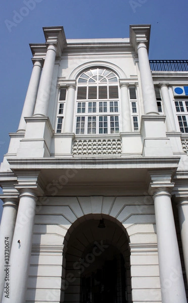 Obraz Connaught Place w kolorze białym