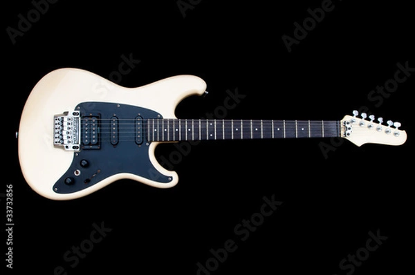 Fototapeta Guitar against the background