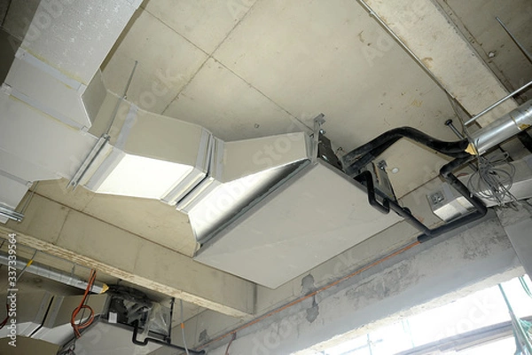 Obraz mechanical system for ventilation