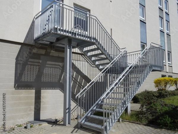 Obraz Außentreppe