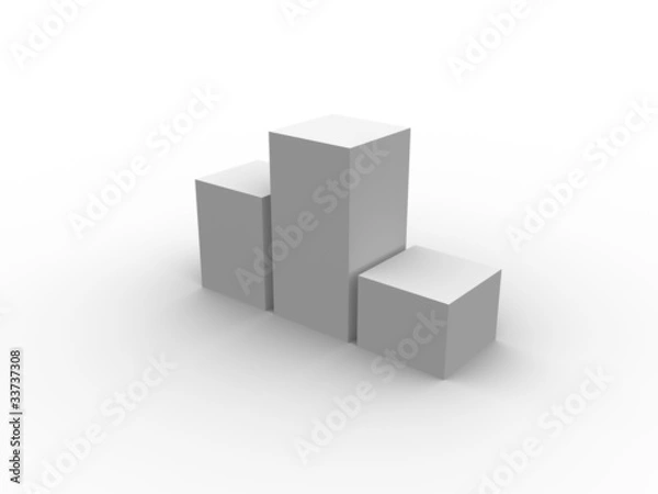 Fototapeta Blank Boxes