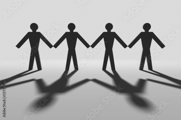 Obraz Connected people