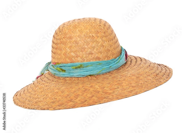 Obraz Wicker summer hat