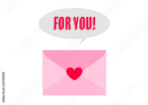 Obraz ラブレターのイラスト10
