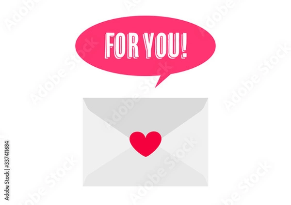 Obraz ラブレターのイラスト11
