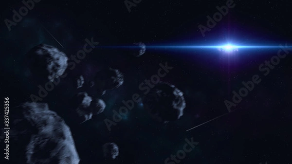 Fototapeta abstract motion background loop