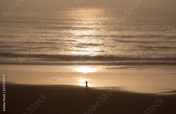 Obraz ocean sea sunset surf beach