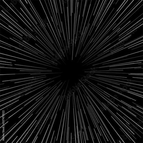 Fototapeta Design of universe speed background