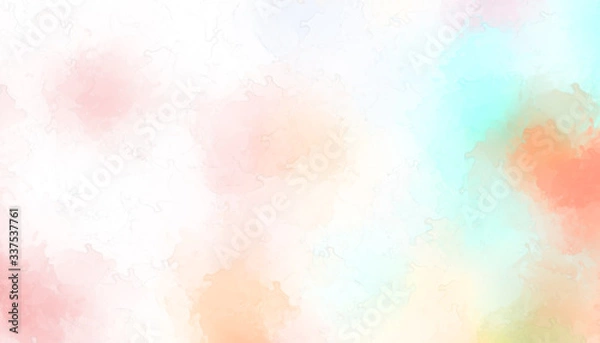 Fototapeta Brushed Painted Abstract Background. Brush stroked painting. Strokes of paint. 2D Illustration.