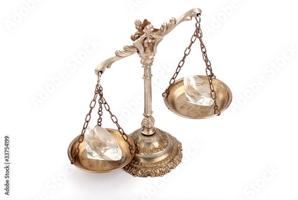 Obraz Decorative Scales of Justice