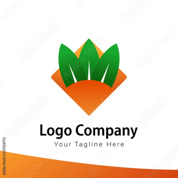 Obraz Creative Leaf Logo Company Template
