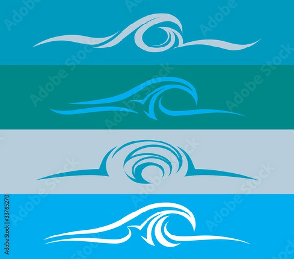 Obraz Wave Design Evolution