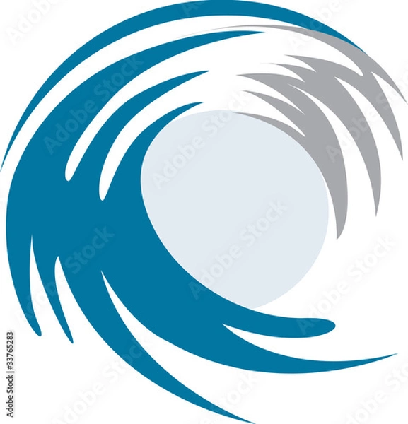 Obraz Half Pipe Wave Form