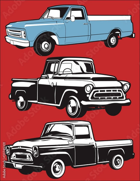 Obraz Vintage Trucks