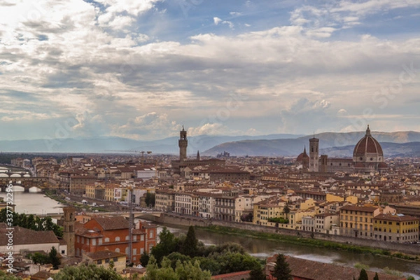 Fototapeta Florence panorama view