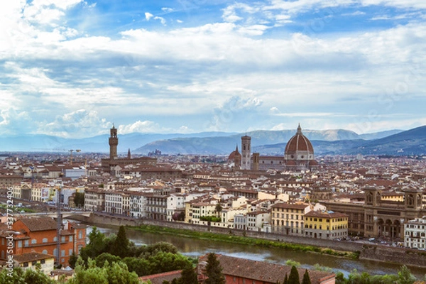 Obraz Florence panorama view