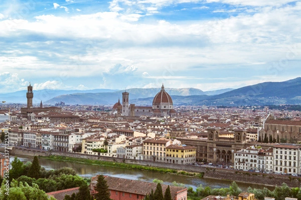 Obraz Florence panorama view