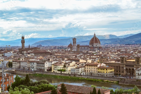 Fototapeta Florence panorama view