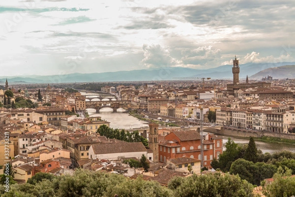 Obraz Florence panorama view