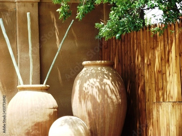 Obraz Small garden pots