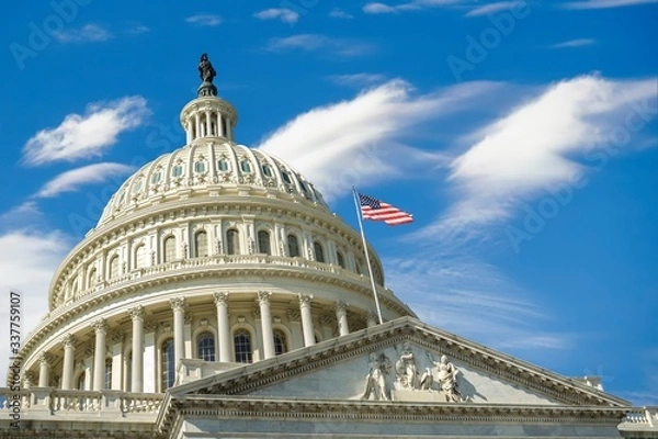 Obraz Washington DC - US Capitol building