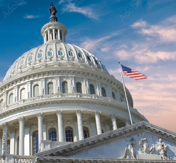 Obraz Washington DC - US Capitol building