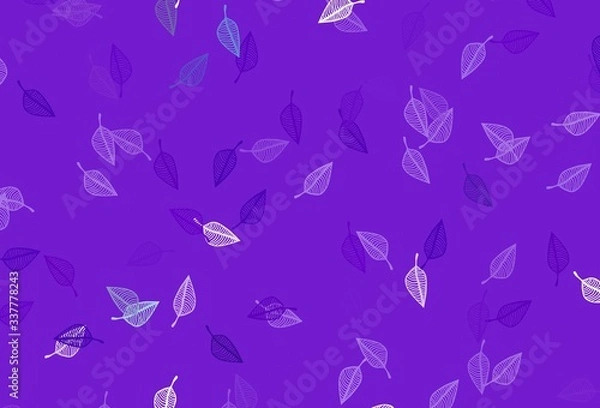 Fototapeta Light Purple vector sketch background.