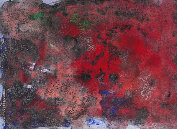 Obraz Color texture, in dark red tans