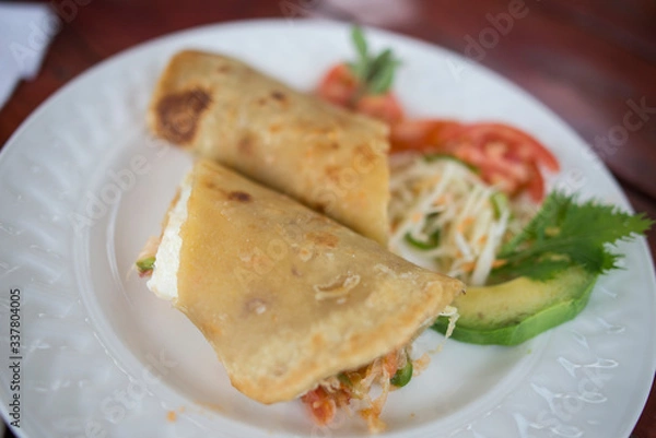 Obraz Chapati with vegetables