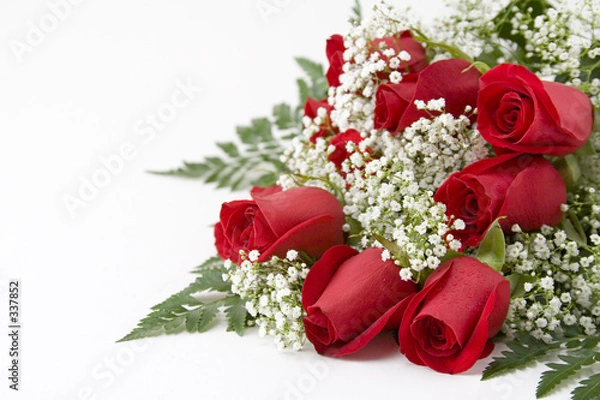 Obraz czerwone róże