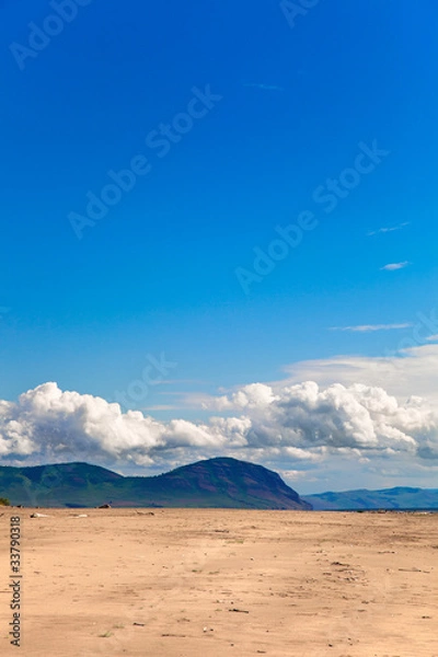 Fototapeta Desert landscape - nature background