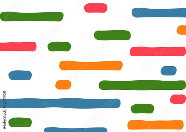 Fototapeta Colorful and Beautiful Abstract Geometric Shape Illustration for Background Template