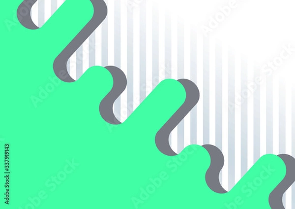 Fototapeta Colorful and Beautiful Abstract Geometric Shape Illustration for Background Template