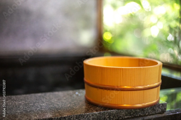 Fototapeta 日本の温泉　和風イメージ