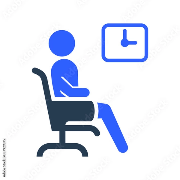 Obraz Waiting Room Icon